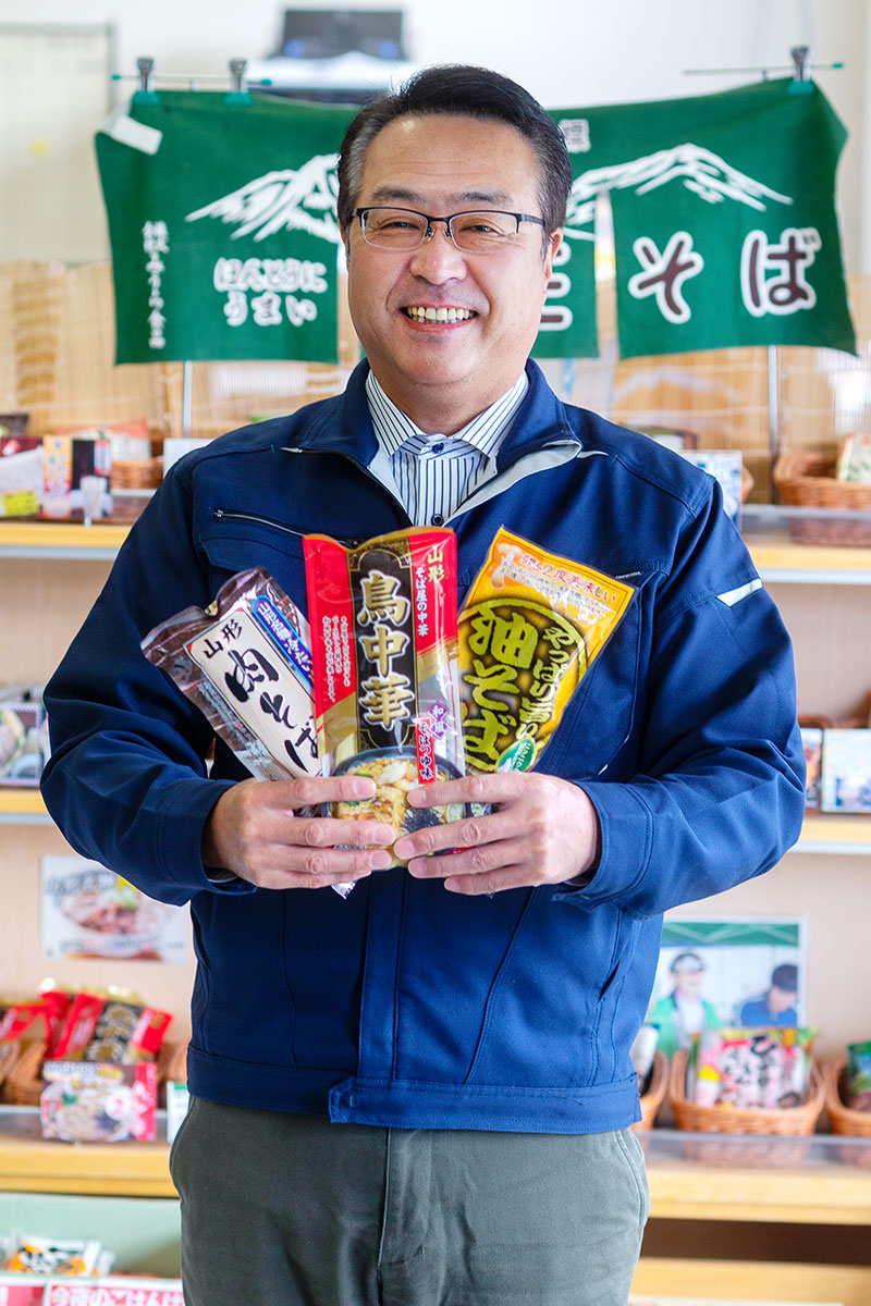 山形県アンテナショップおいしい山形　つくり手を訪ねて｜株式会社みうら食品　代表取締役社長 藤田健憲さん