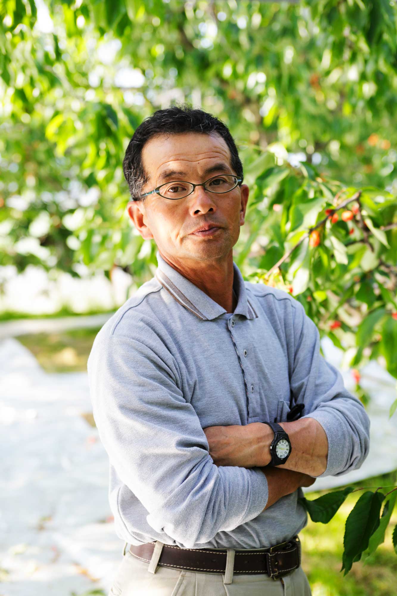 山形県アンテナショップおいしい山形　素材を訪ねて｜さくらんぼ：生産者　石井邦也さん（鶴岡市）