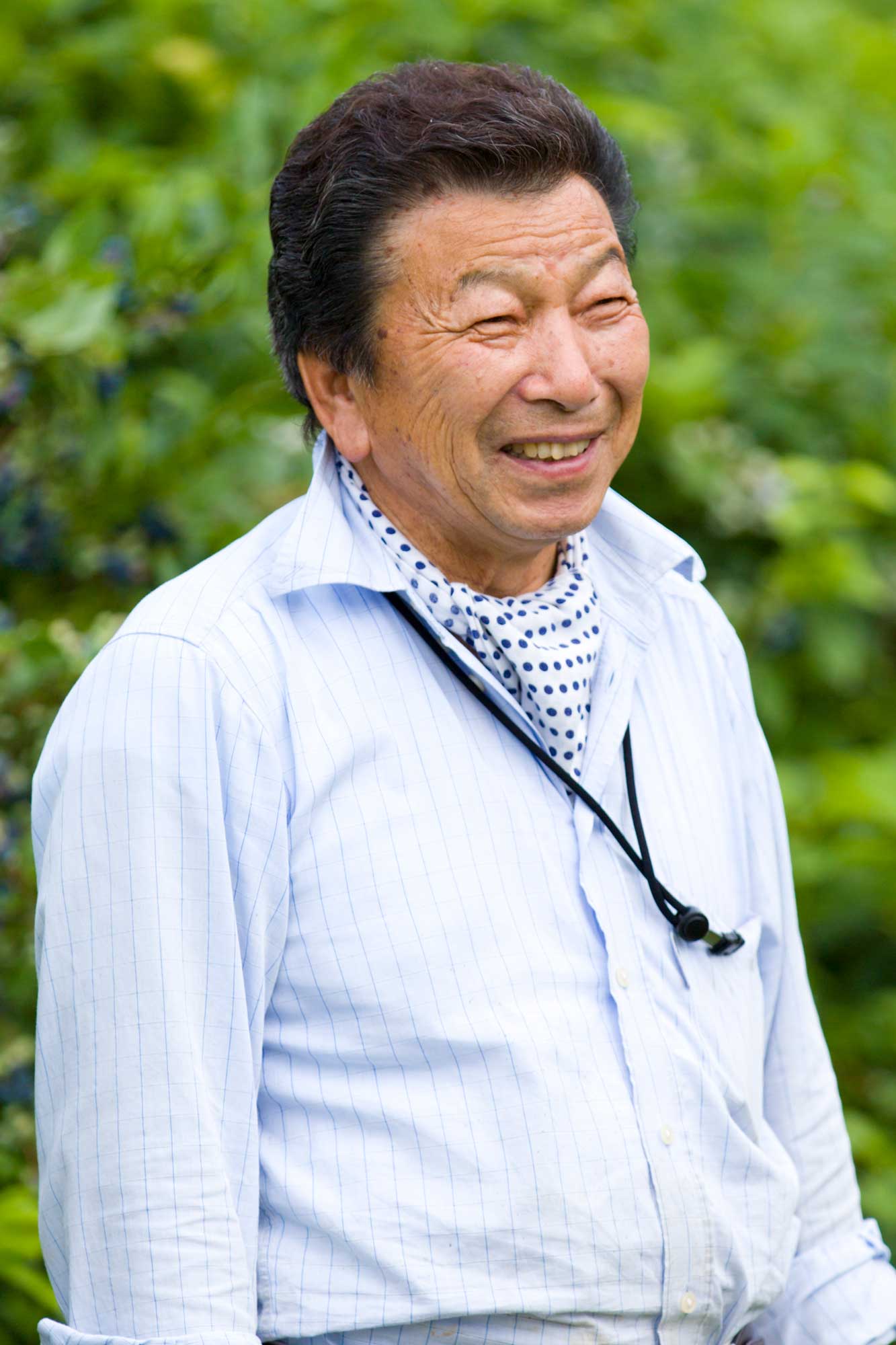 山形県アンテナショップおいしい山形　素材を訪ねて｜ブルーベリー：鈴木繁治さん (鶴岡市)