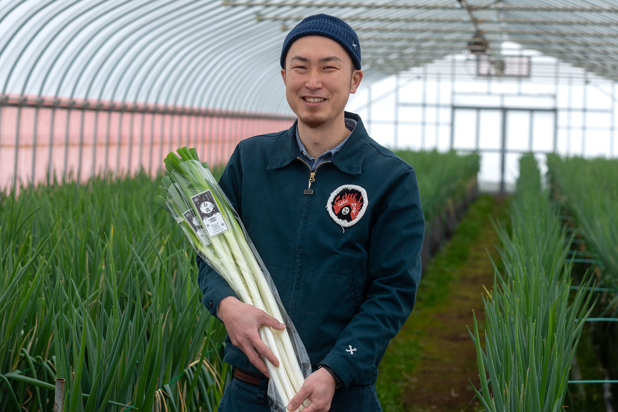 山形県アンテナショップおいしい山形　素材を訪ねて｜白露ねぎ：鈴木　知昭 さん (鶴岡市)
